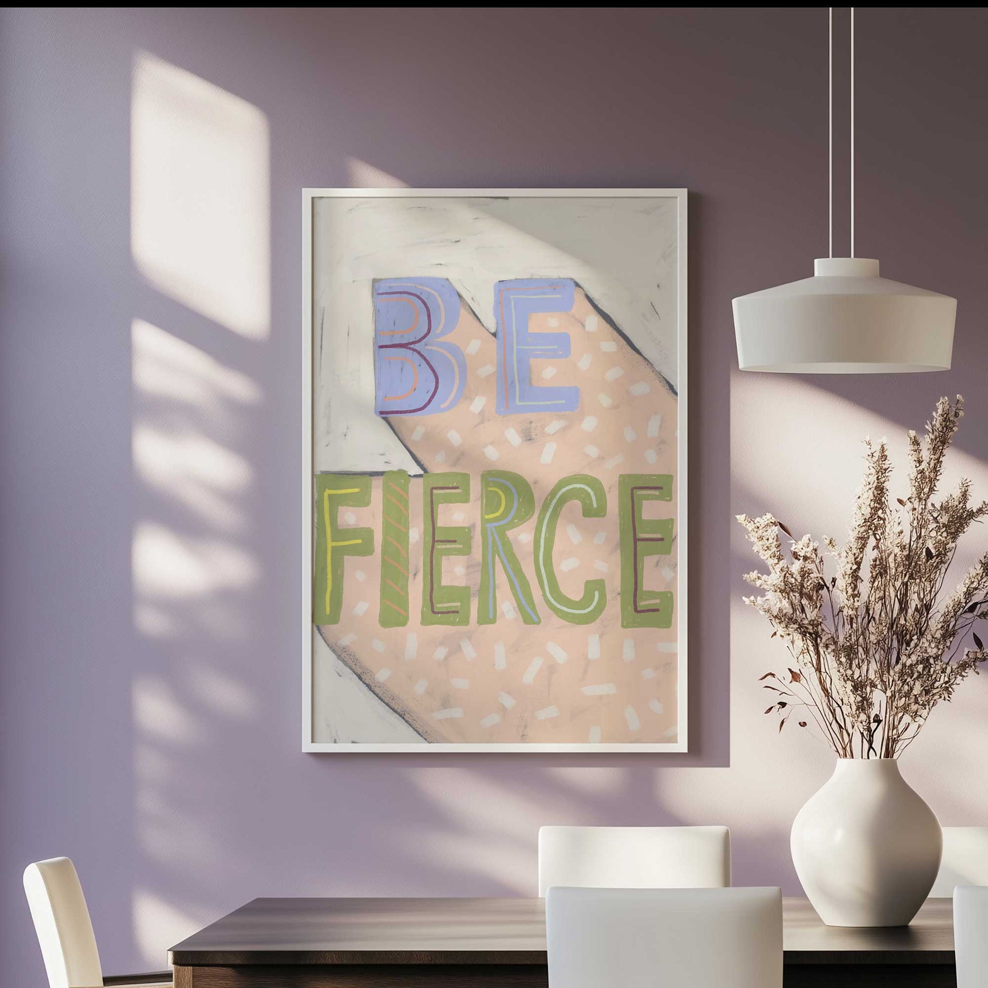 [SPECIAL],[LIFESTYLE], Picture of art hanging in a room