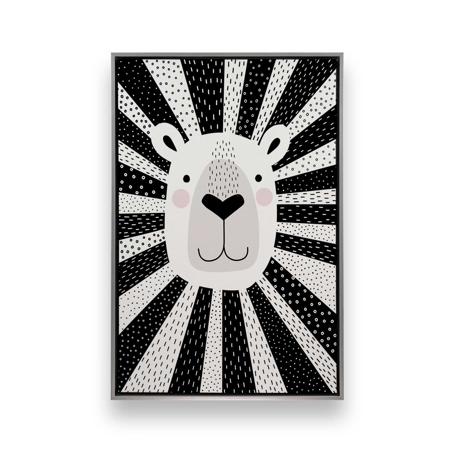 [Color:Polished Chrome], Picture of art in a Polished Chrome frame