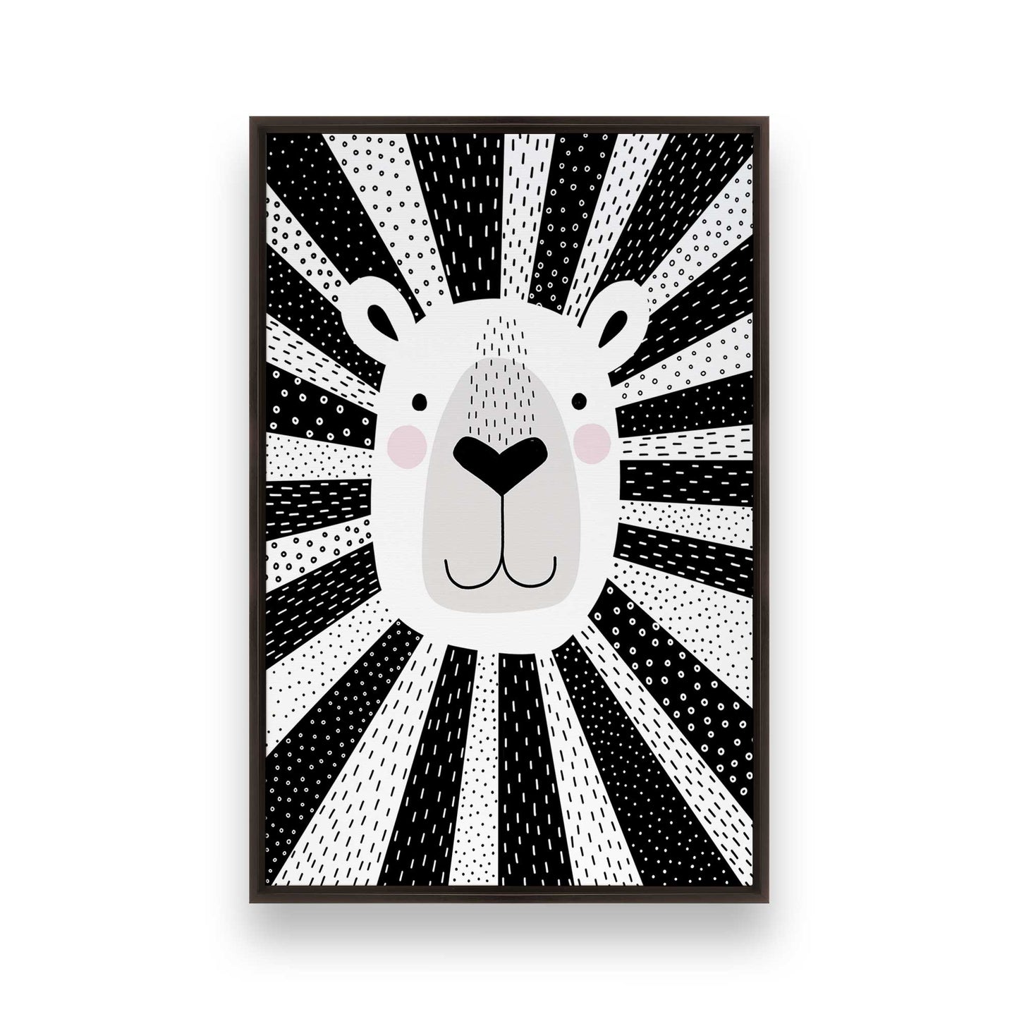 [Color:Espresso], Picture of art in a Espresso frame