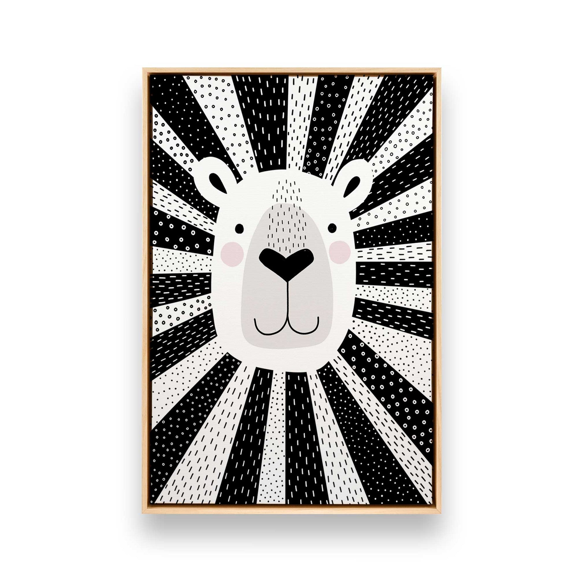 [Color:American Maple], Picture of art in a American Maple frame