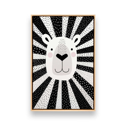 [Color:American Maple], Picture of art in a American Maple frame