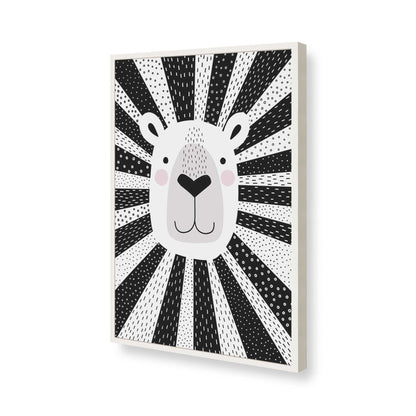 [Color:Opaque White], Picture of art in a Opaque White frame of the corner