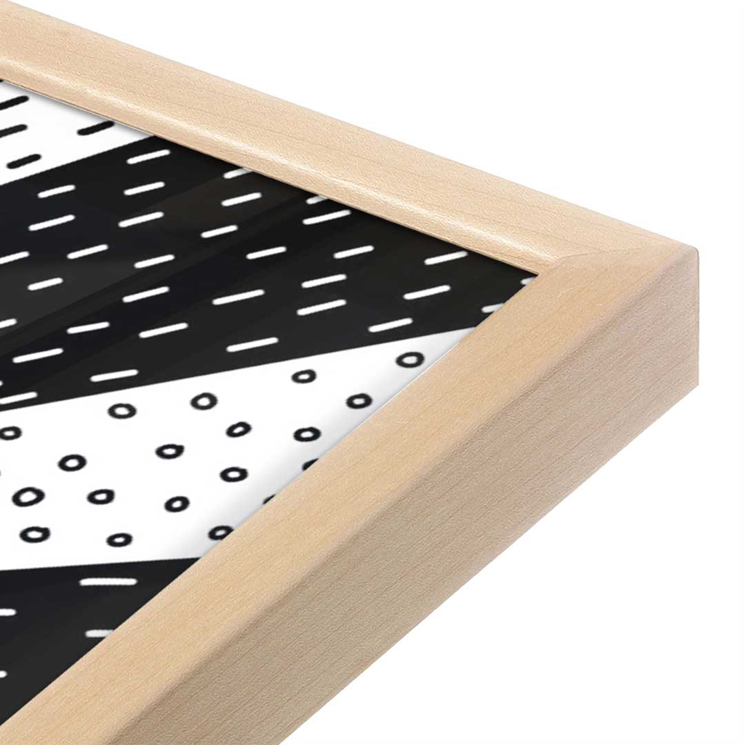 [Color:Raw Maple], Picture of art in a Raw Maple frame at an angle