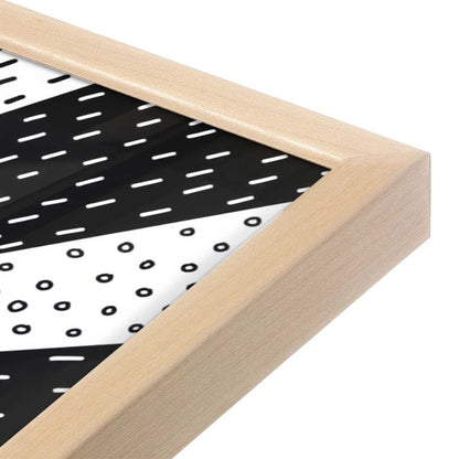 [Color:Raw Maple], Picture of art in a Raw Maple frame at an angle