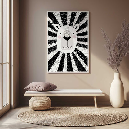 Picture of art in a room