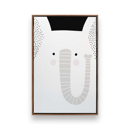 [Color:Walnut], Picture of art in a Walnut frame