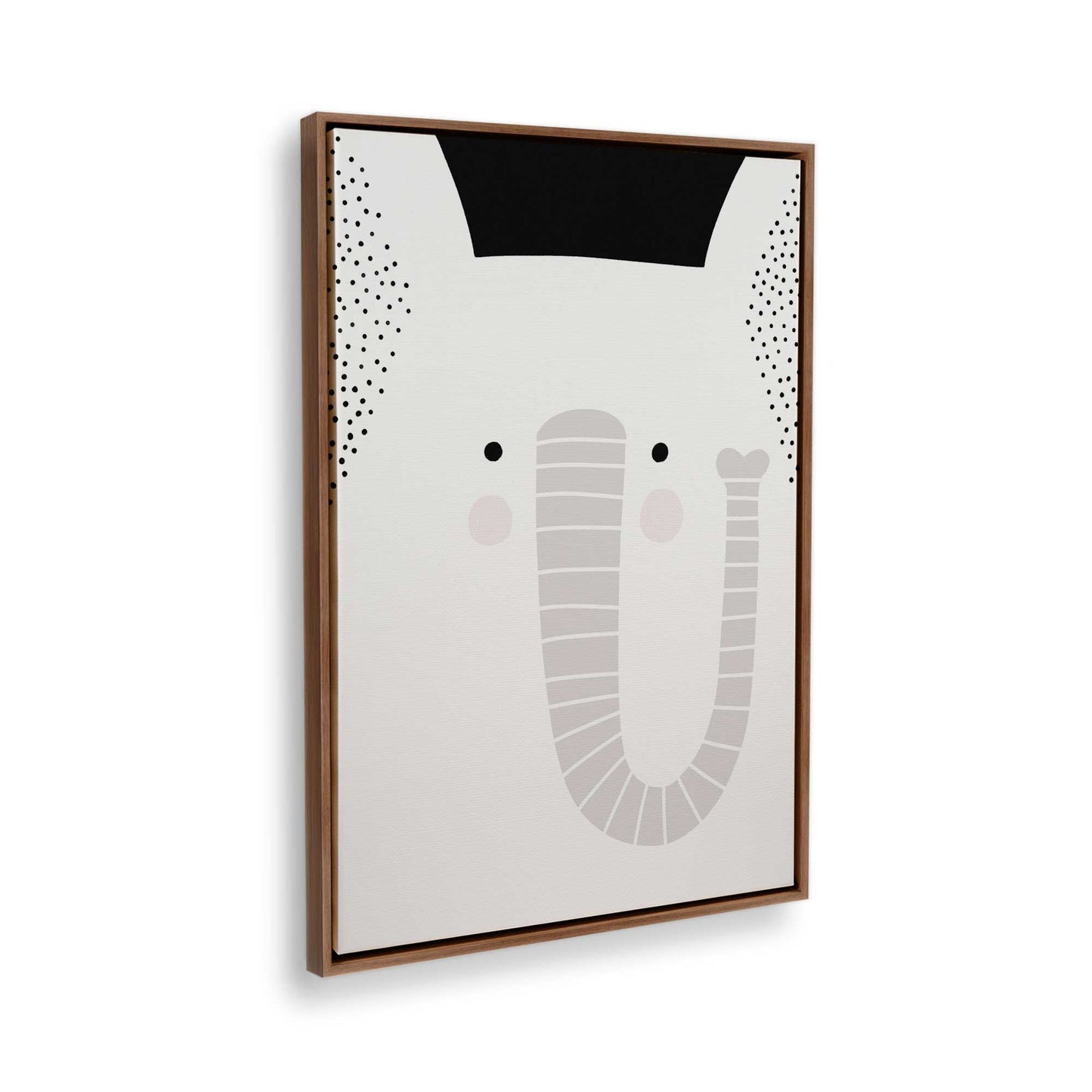 [Color:Walnut], Picture of the corner of the art