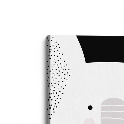 [Color:Stretched Canvas], Picture of the corner of the art