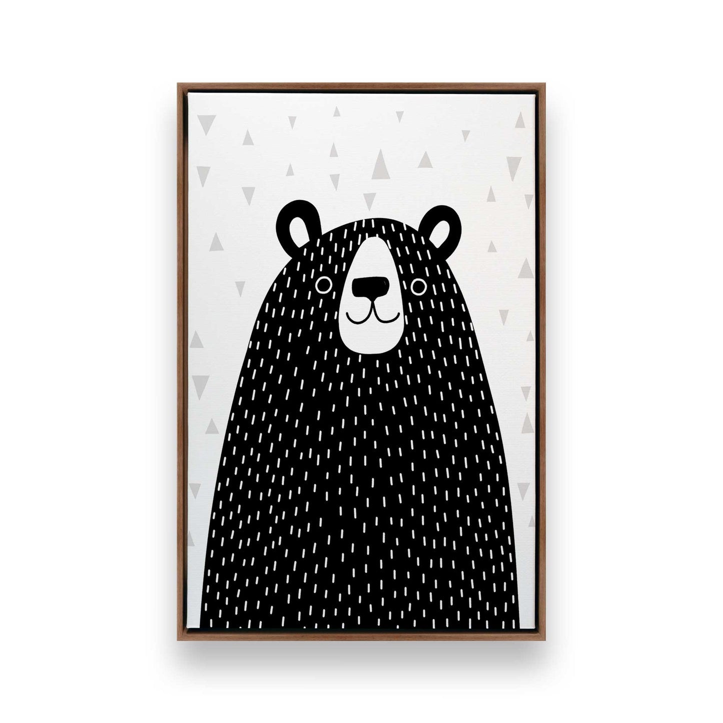 [Color:Walnut], Picture of art in a Walnut frame