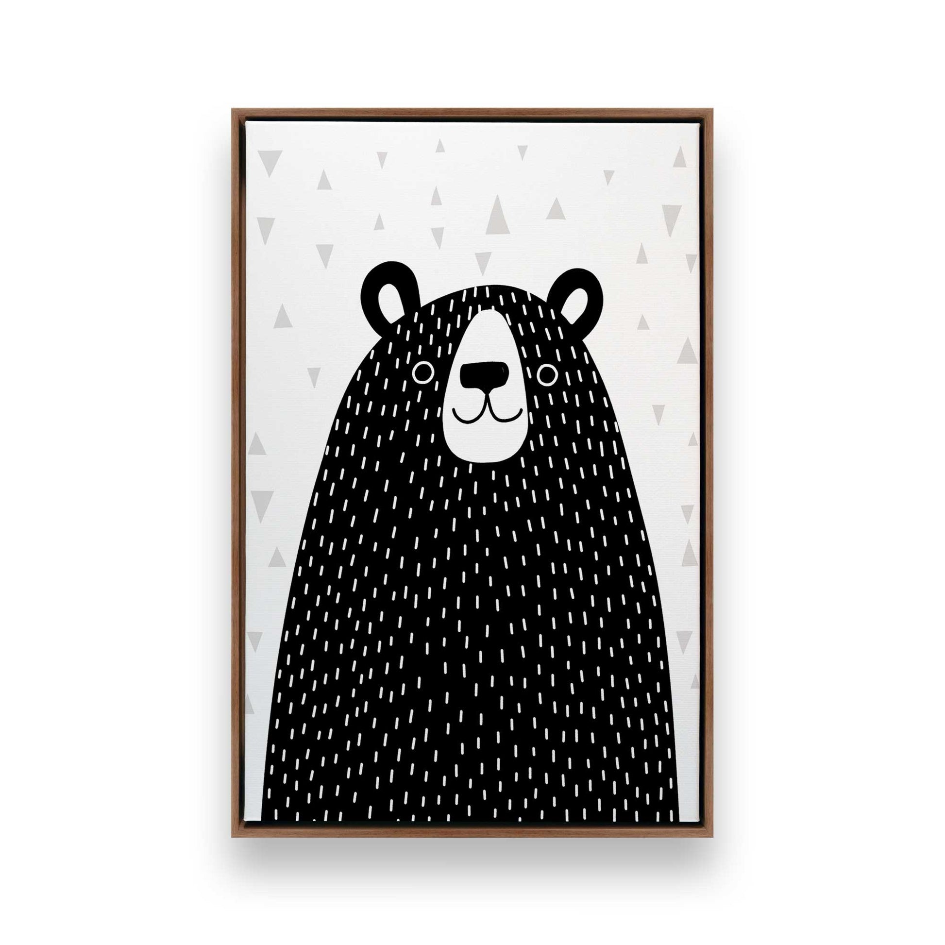 [Color:Walnut], Picture of art in a Walnut frame