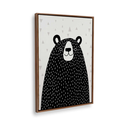 [Color:Walnut], Picture of the corner of the art