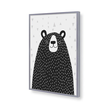 [Color:Polished Chrome], Picture of art in a Polished Chrome frame of the corner