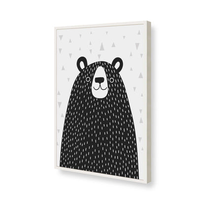 [Color:Opaque White], Picture of art in a Opaque White frame of the corner