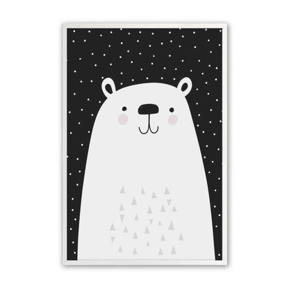 [Color:Opaque White], Picture of art in a Opaque White frame