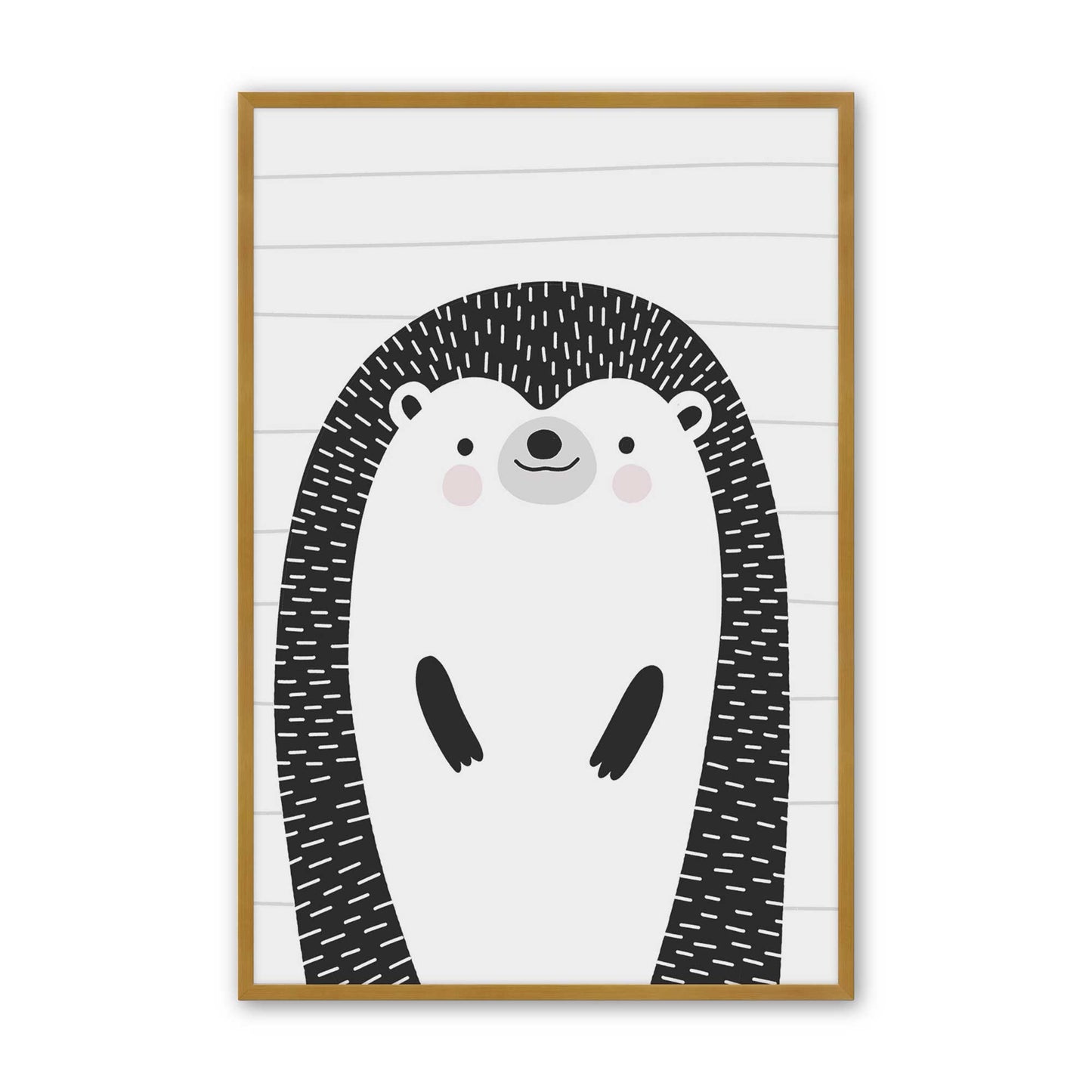 [Color:Polished Gold], Picture of art in a Polished Gold frame