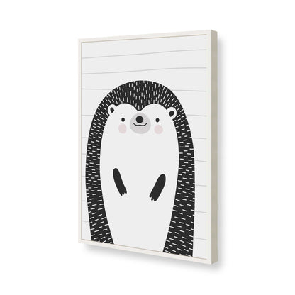 [Color:Opaque White], Picture of art in a Opaque White frame of the corner