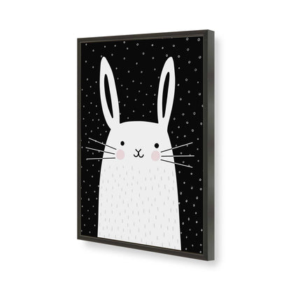 [Color:Satin Black], Picture of art in a Satin Black frame of the corner