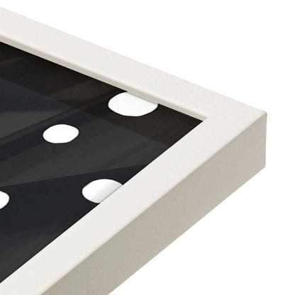 [Color:Opaque White], Picture of art in a Opaque White frame at an angle