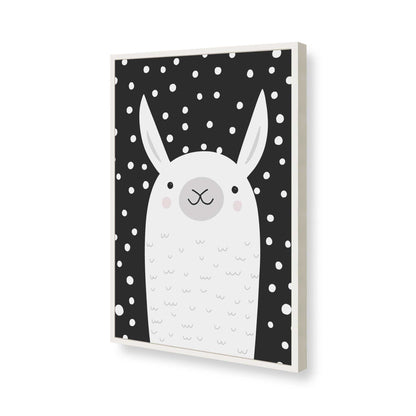 [Color:Opaque White], Picture of art in a Opaque White frame of the corner