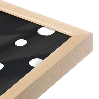 [Color:Raw Maple], Picture of art in a Raw Maple frame at an angle