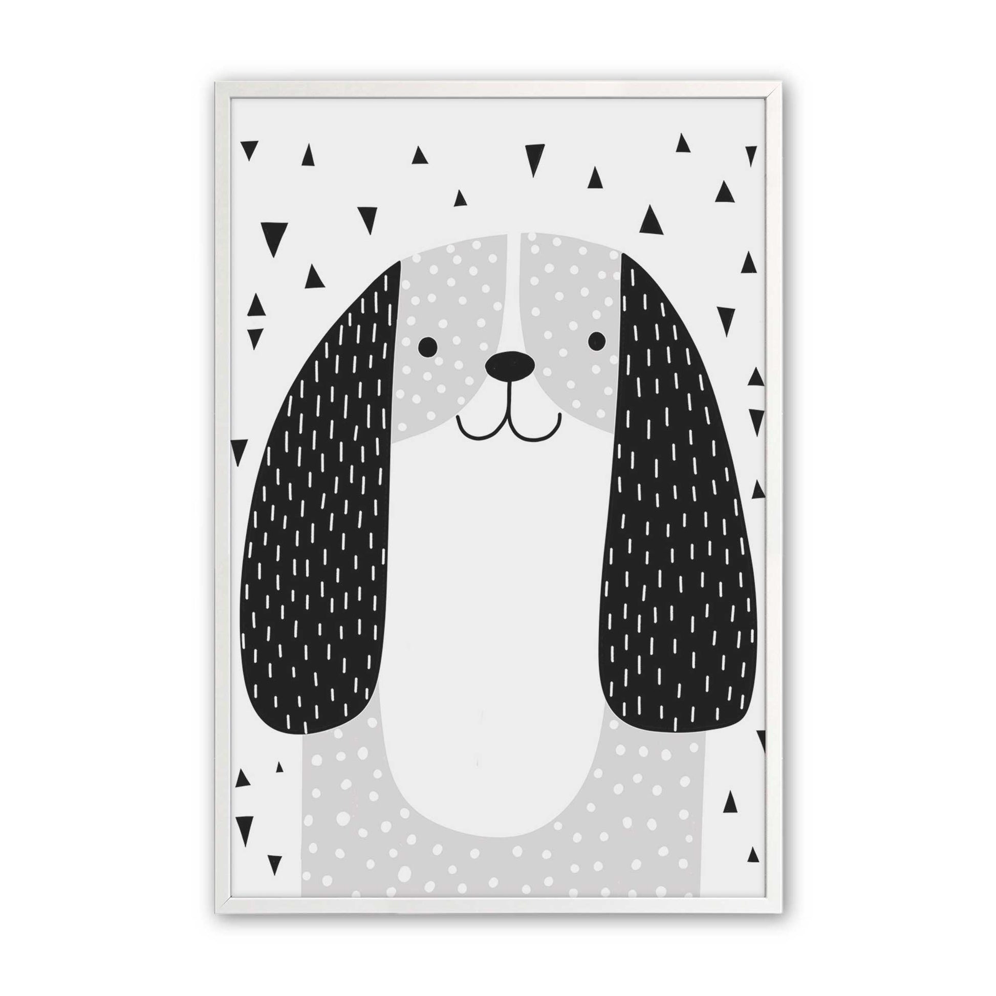 [Color:Opaque White], Picture of art in a Opaque White frame