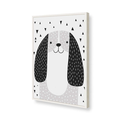 [Color:Opaque White], Picture of art in a Opaque White frame of the corner