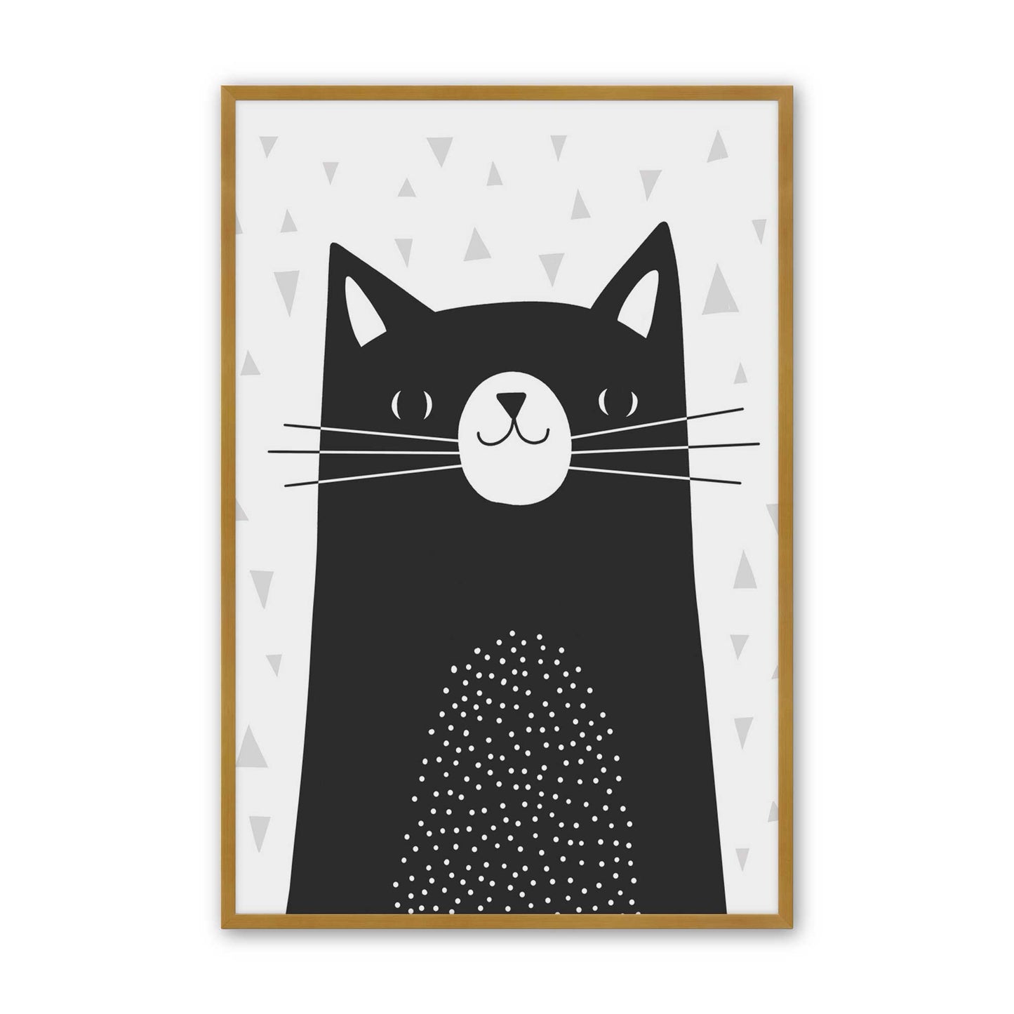 [Color:Polished Gold], Picture of art in a Polished Gold frame