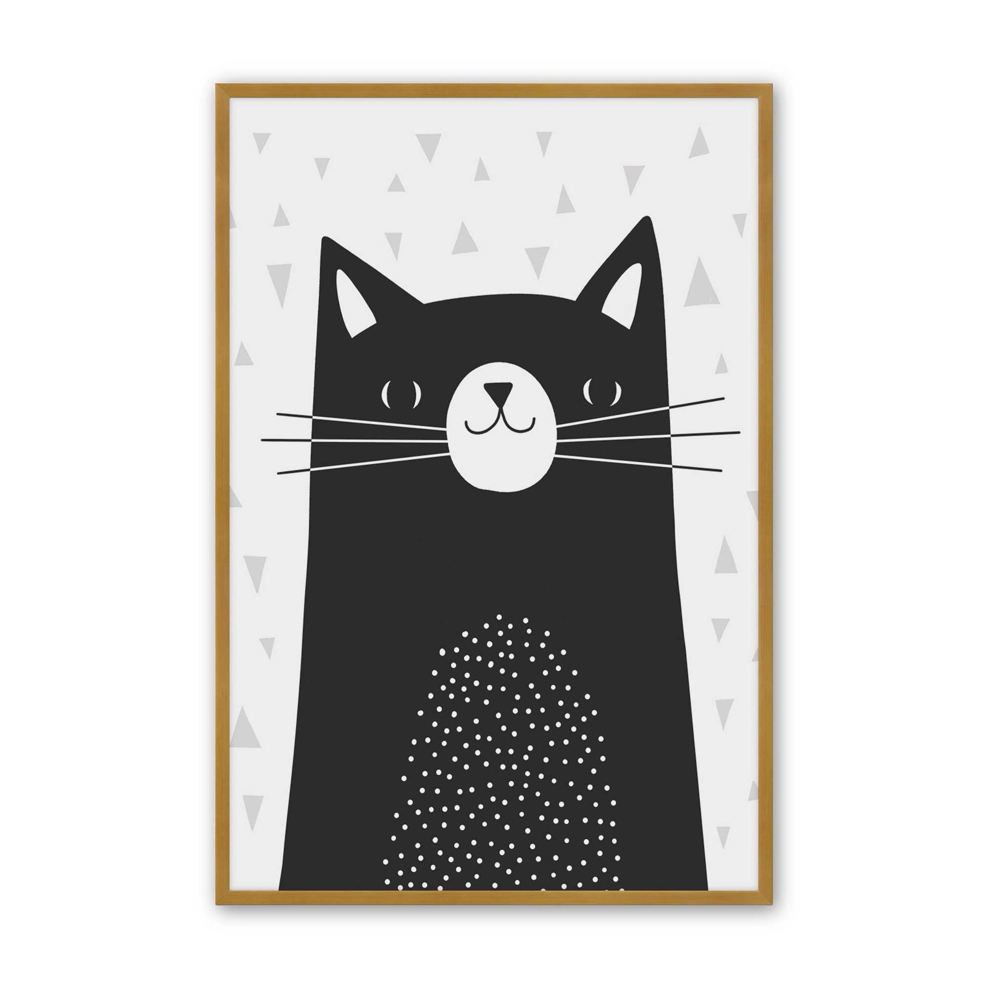 [Color:Polished Gold], Picture of art in a Polished Gold frame