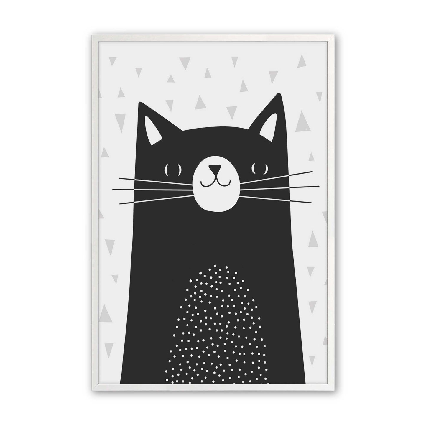 [Color:Opaque White], Picture of art in a Opaque White frame