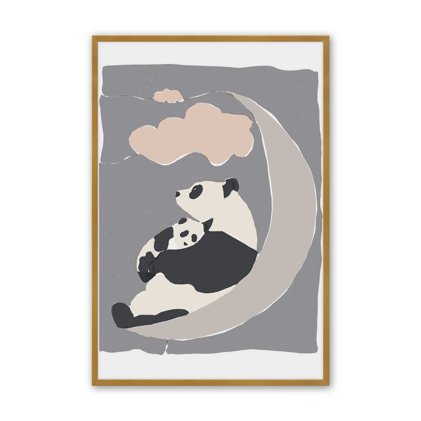 [Color:Polished Gold], Picture of art in a Polished Gold frame