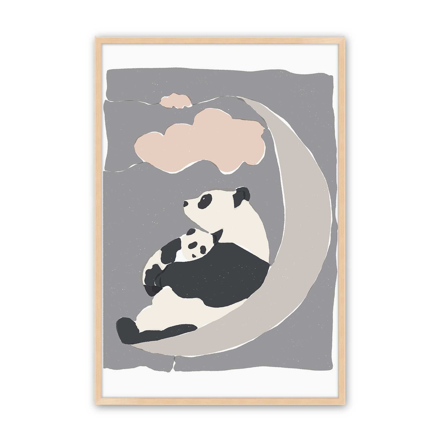 [Color:Raw Maple], Picture of art in a Raw Maple frame
