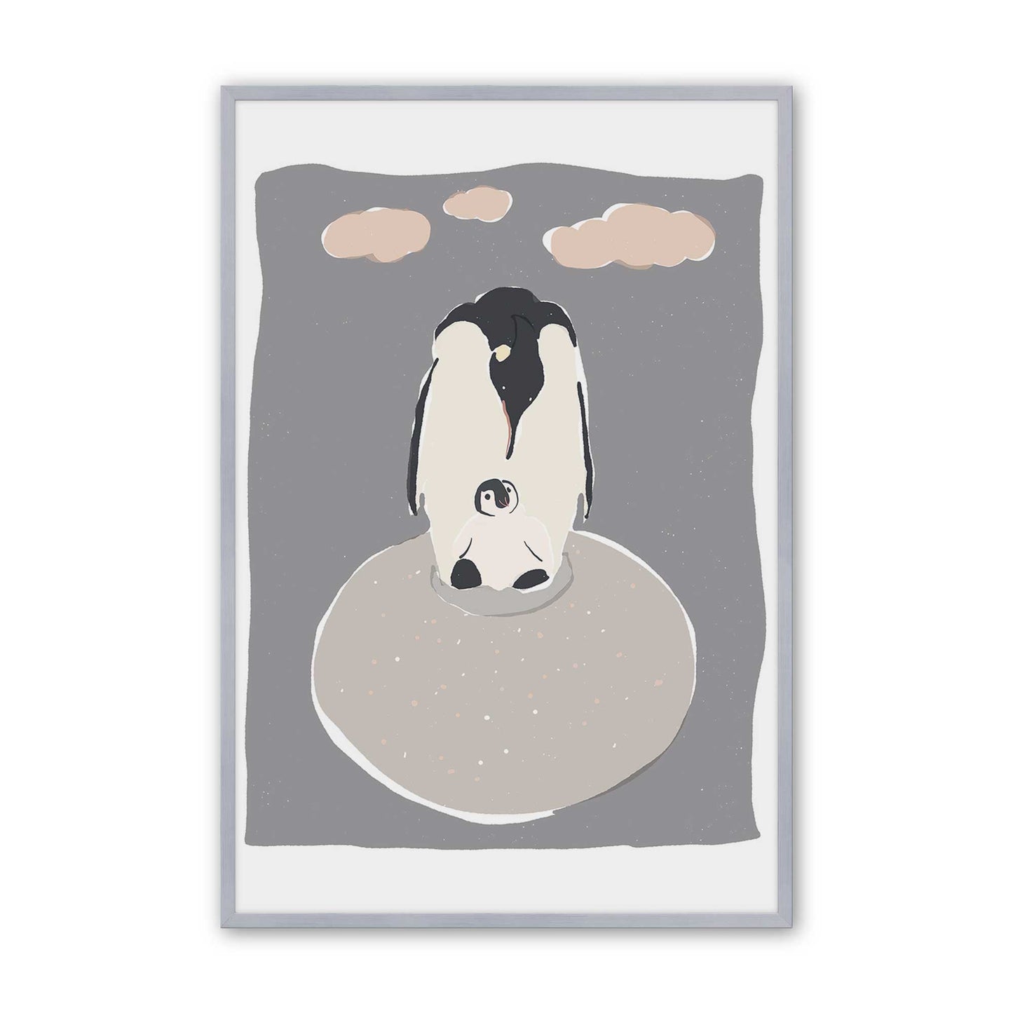 [Color:Polished Chrome], Picture of art in a Polished Chrome frame