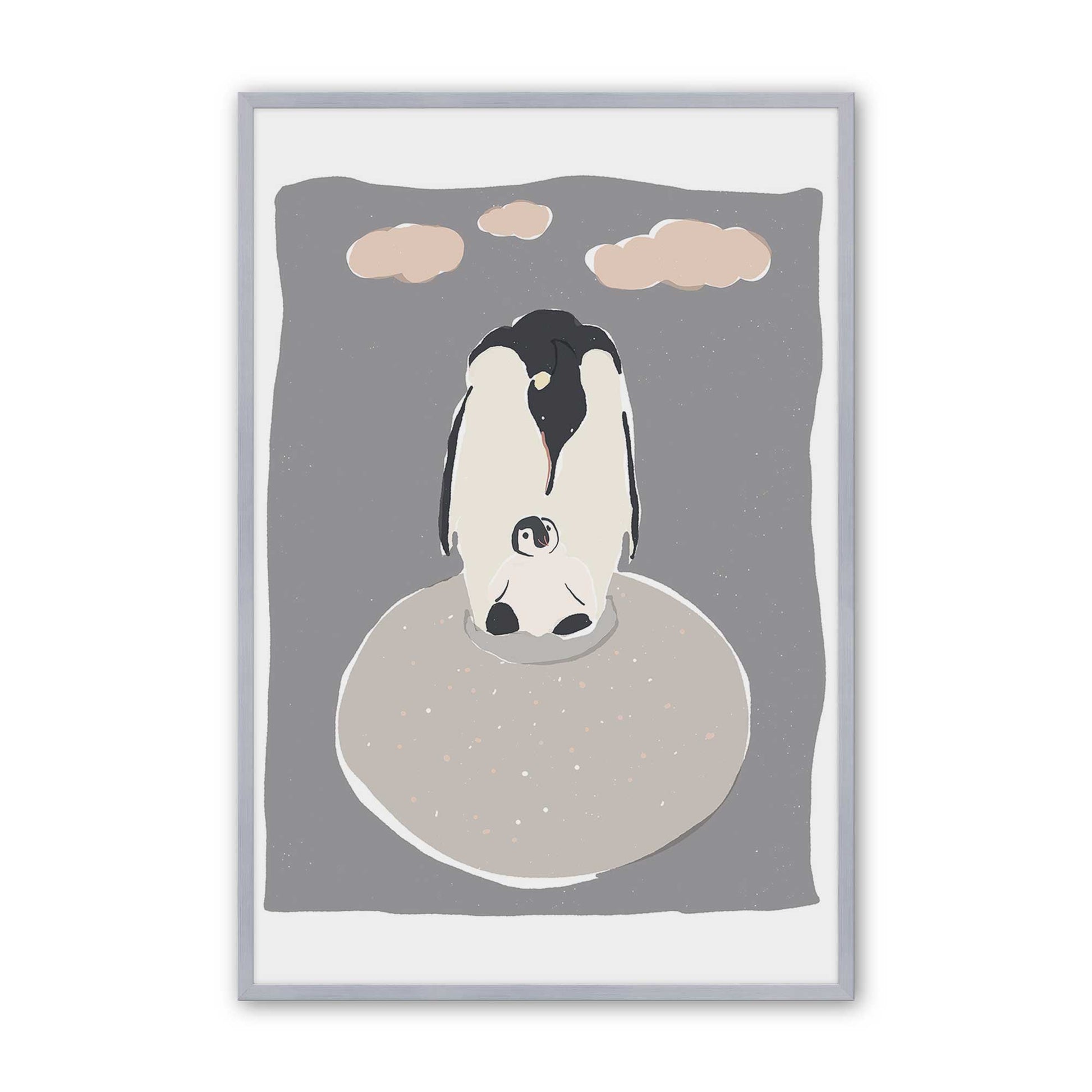 [Color:Polished Chrome], Picture of art in a Polished Chrome frame