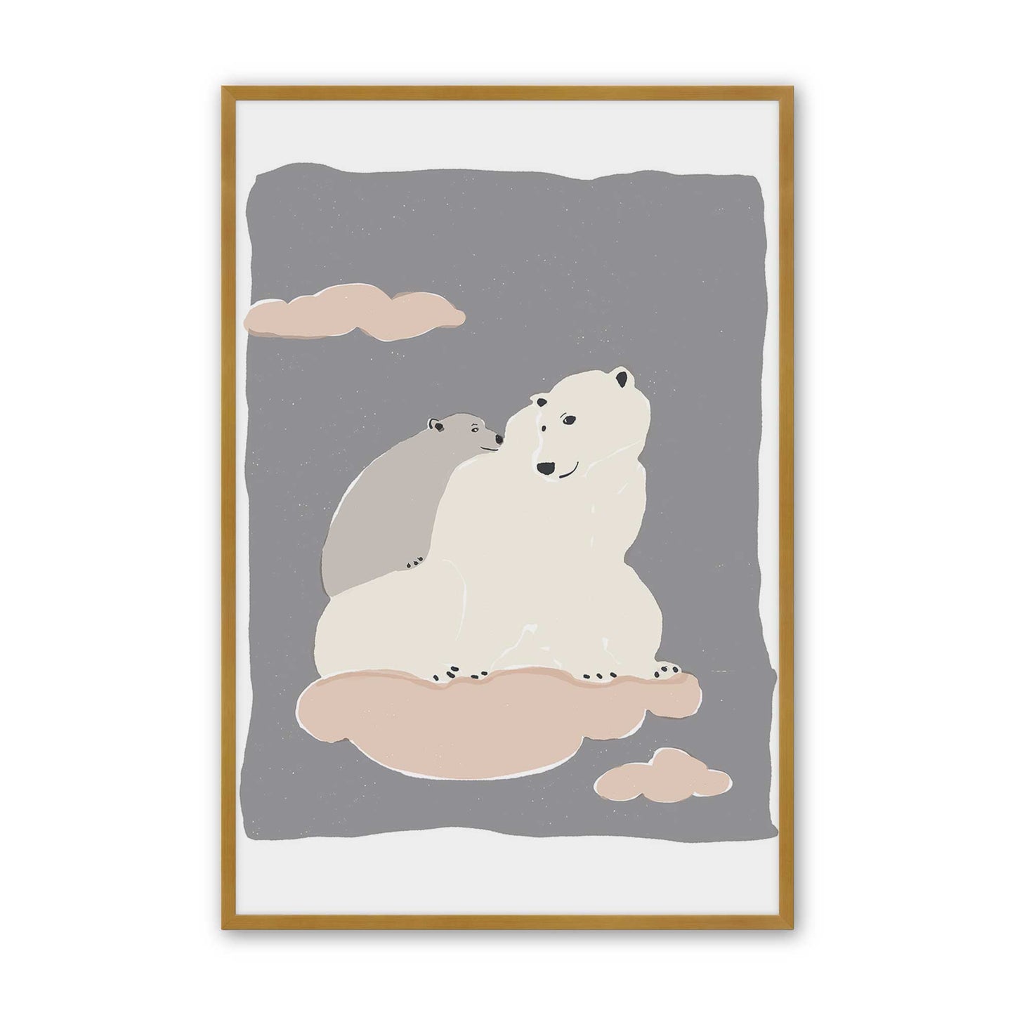 [Color:Polished Gold], Picture of art in a Polished Gold frame