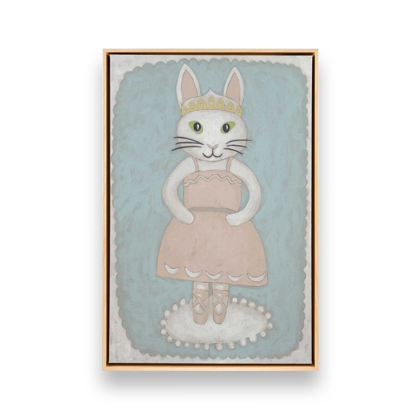 [Color:American Maple], Picture of art in a American Maple frame