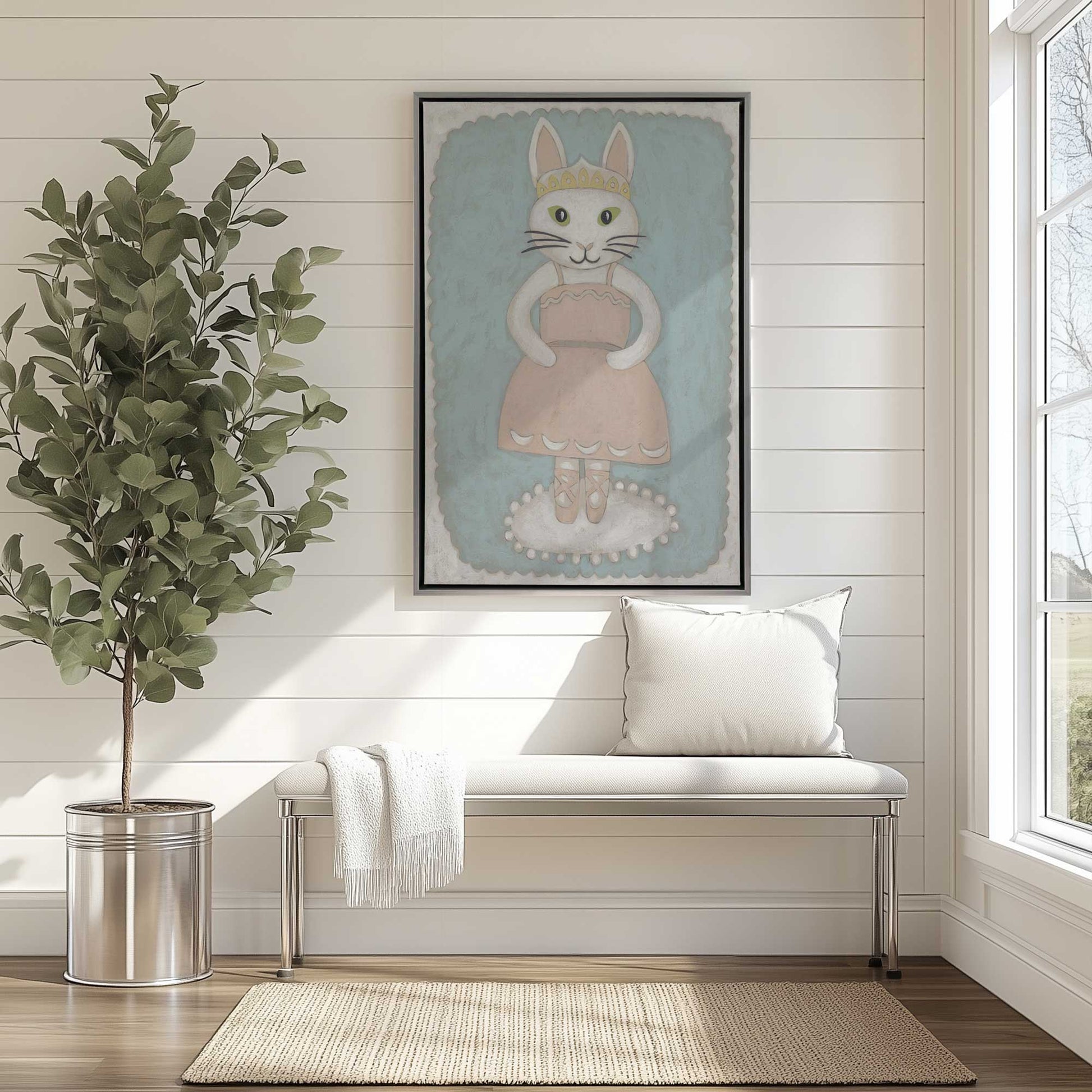 Picture of art in a room