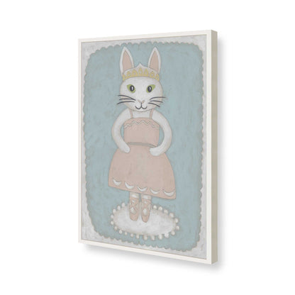 [Color:Opaque White], Picture of art in a Opaque White frame of the corner