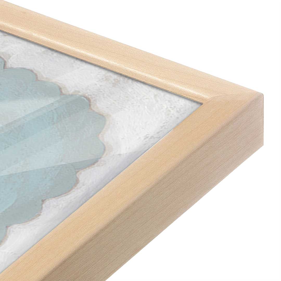 [Color:Raw Maple], Picture of art in a Raw Maple frame at an angle