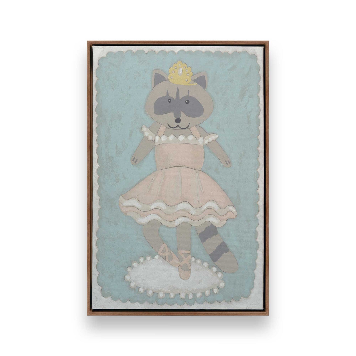 [Color:Walnut], Picture of art in a Walnut frame