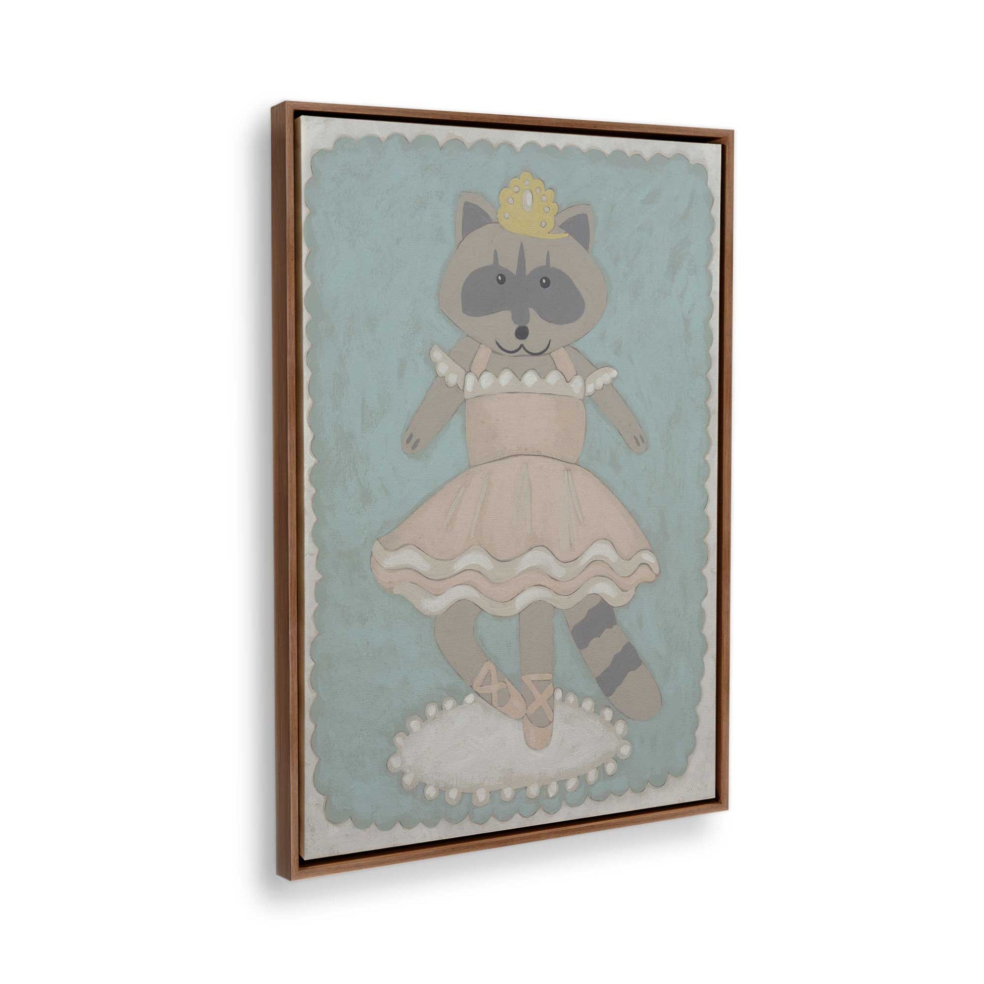 [Color:Walnut], Picture of the corner of the art