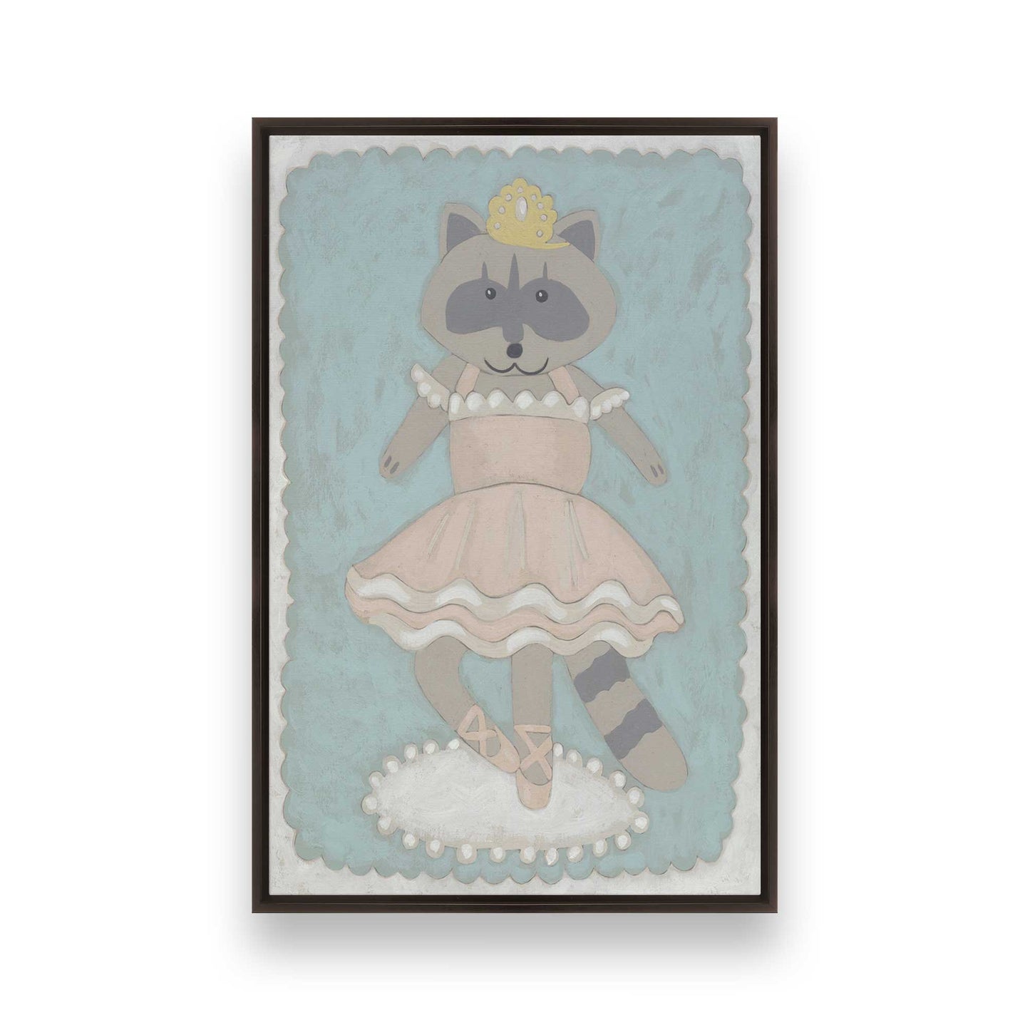 [Color:Espresso], Picture of art in a Espresso frame