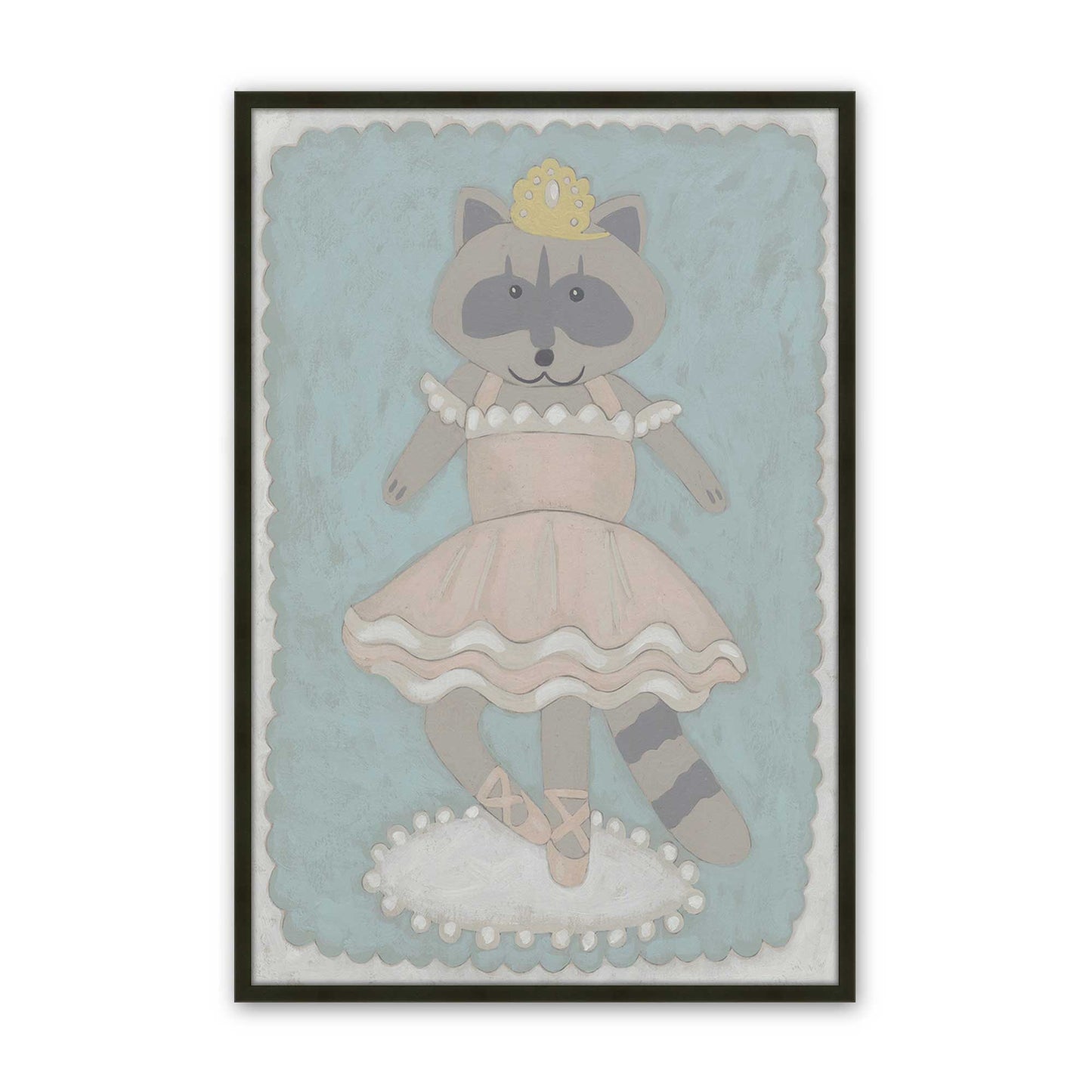 [Color:Satin Black], Picture of art in a Satin Black frame