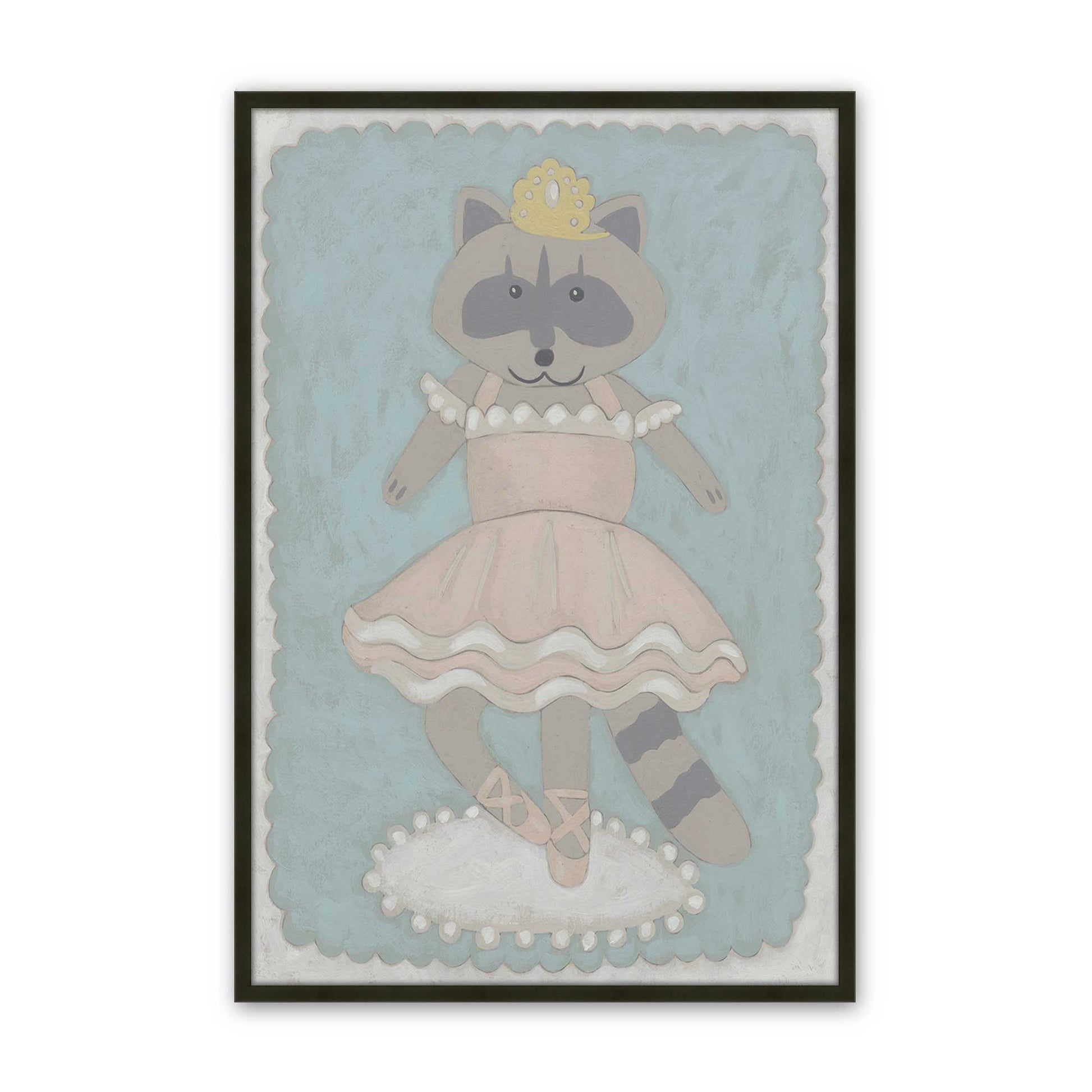 [Color:Satin Black], Picture of art in a Satin Black frame