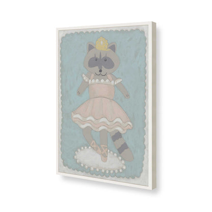 [Color:Opaque White], Picture of art in a Opaque White frame of the corner
