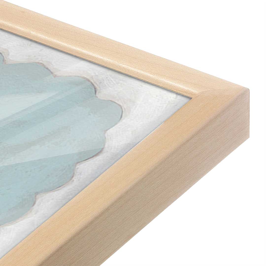 [Color:Raw Maple], Picture of art in a Raw Maple frame at an angle