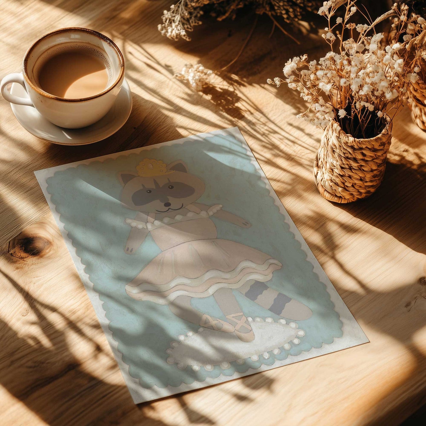 [Color:Rolled Print], Picture of close up of art