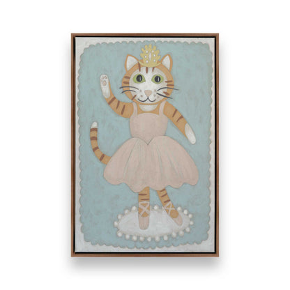 [Color:Walnut], Picture of art in a Walnut frame