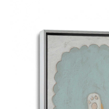 [Color:Polished Chrome], Picture of art in a Polished Chrome frame at an angle