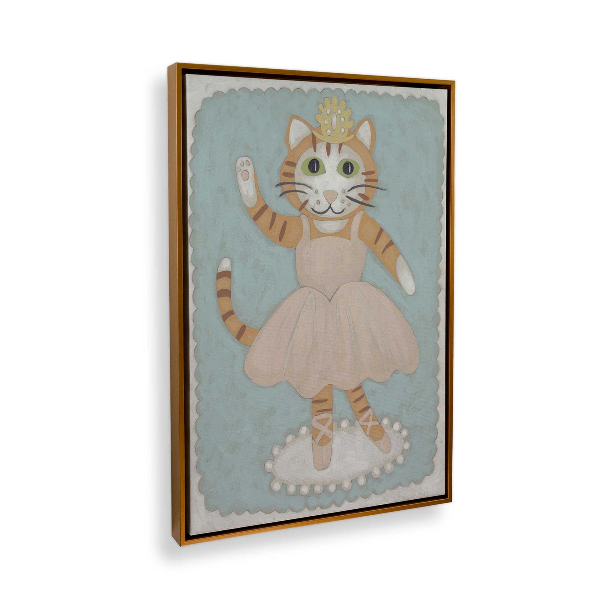 [Color:Polished Gold], Picture of the corner of the art