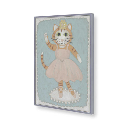 [Color:Polished Chrome], Picture of art in a Polished Chrome frame of the corner